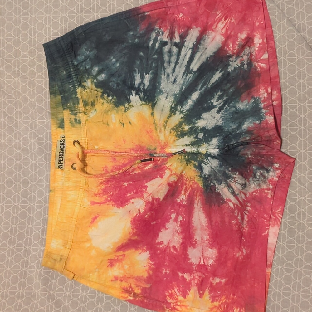 Original Paperbacks Tie-dye Swim Shorts